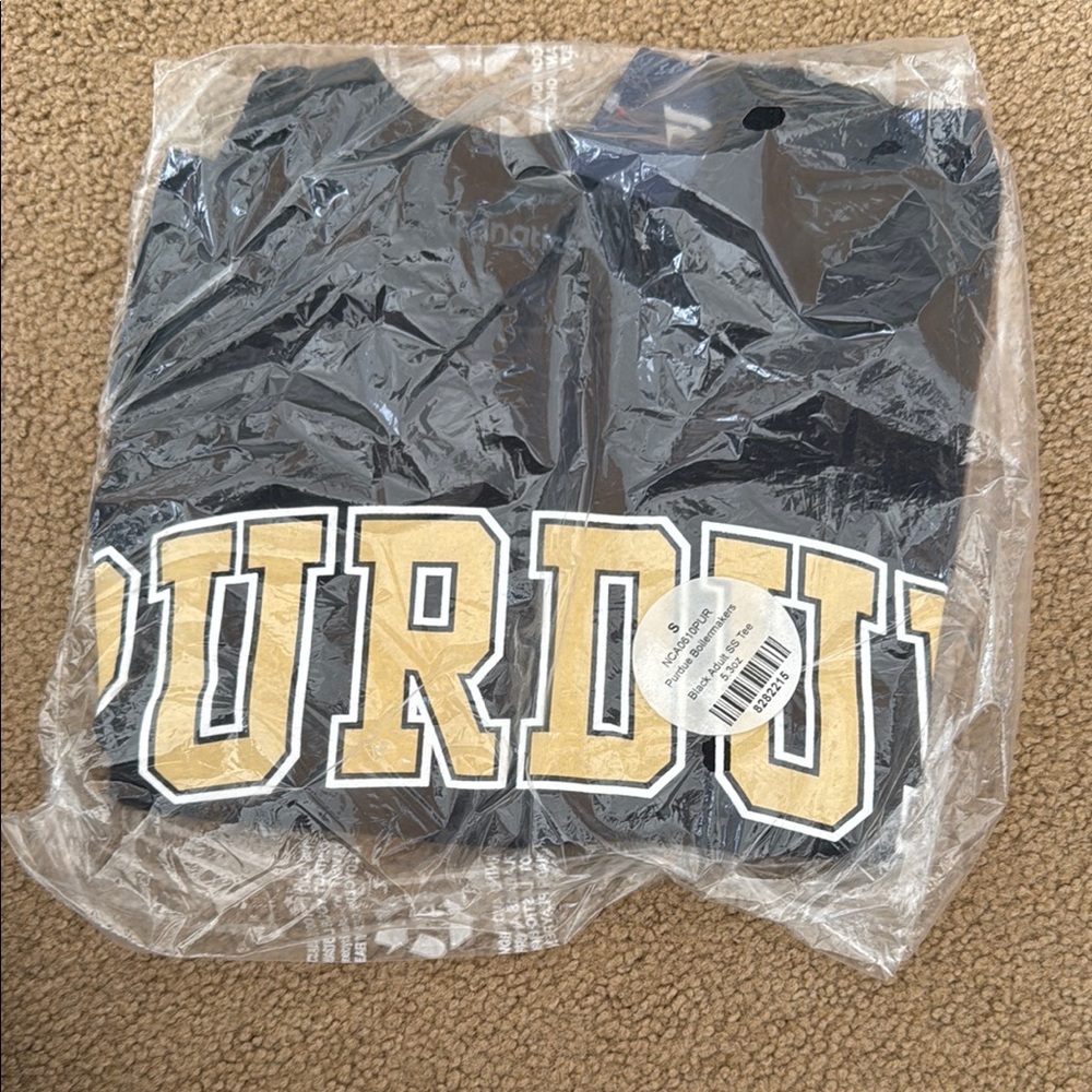 NWT Purdue Black and Gold Sweatshirt